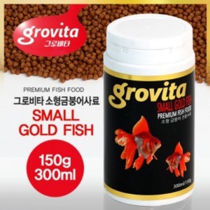 그로비타 소형 금붕어 사료 ( 150g / 300 ml )