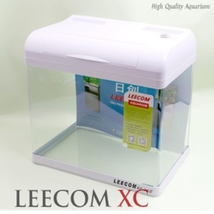 LEECOM 일체형어항 XC-300 화이트 (곡면/LED조명)