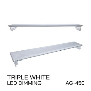 [아쿠아가든] AG-450 TRIPLE WHITE LED등커버 (디밍 기능)