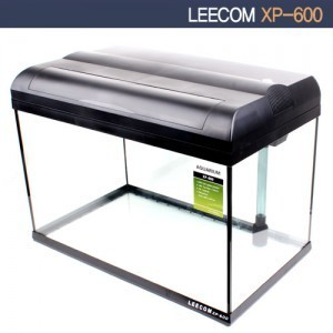 LEECOM 일체형어항 XP-600 (사각/LED조명) (블랙)